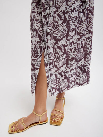 Recycled Nylon Batik Full Skirt
