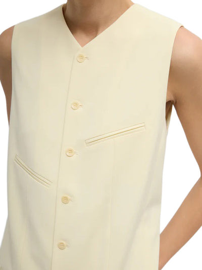 Tropical Wool Easy Vest
