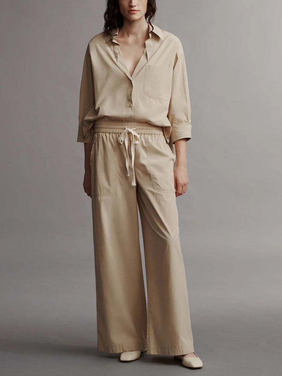 Main Street Pant in Vintage Washed Cotton Poplin