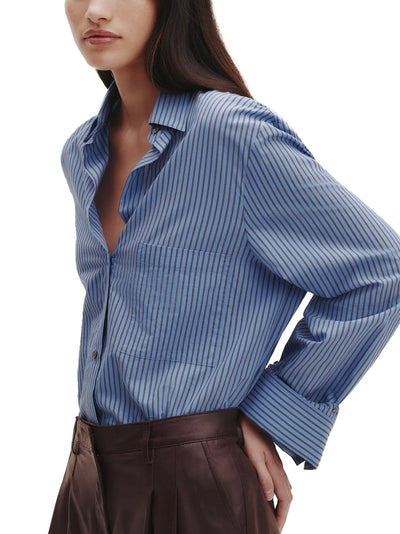 The Next Morning Shirt in Striped Cotton