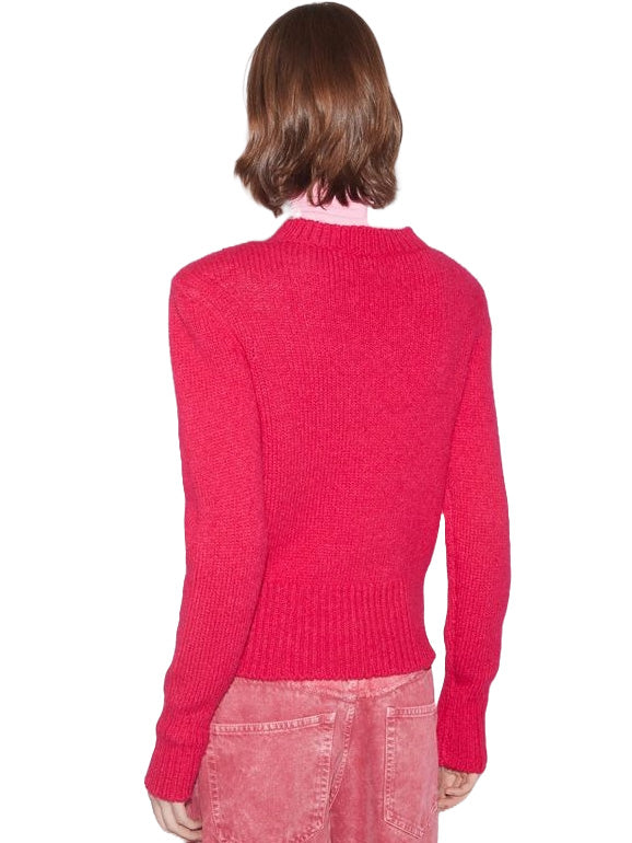 Erwany Alpace Sweater in Fuchsia