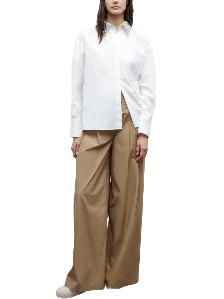 E.B. Shirt with Crystal Collar