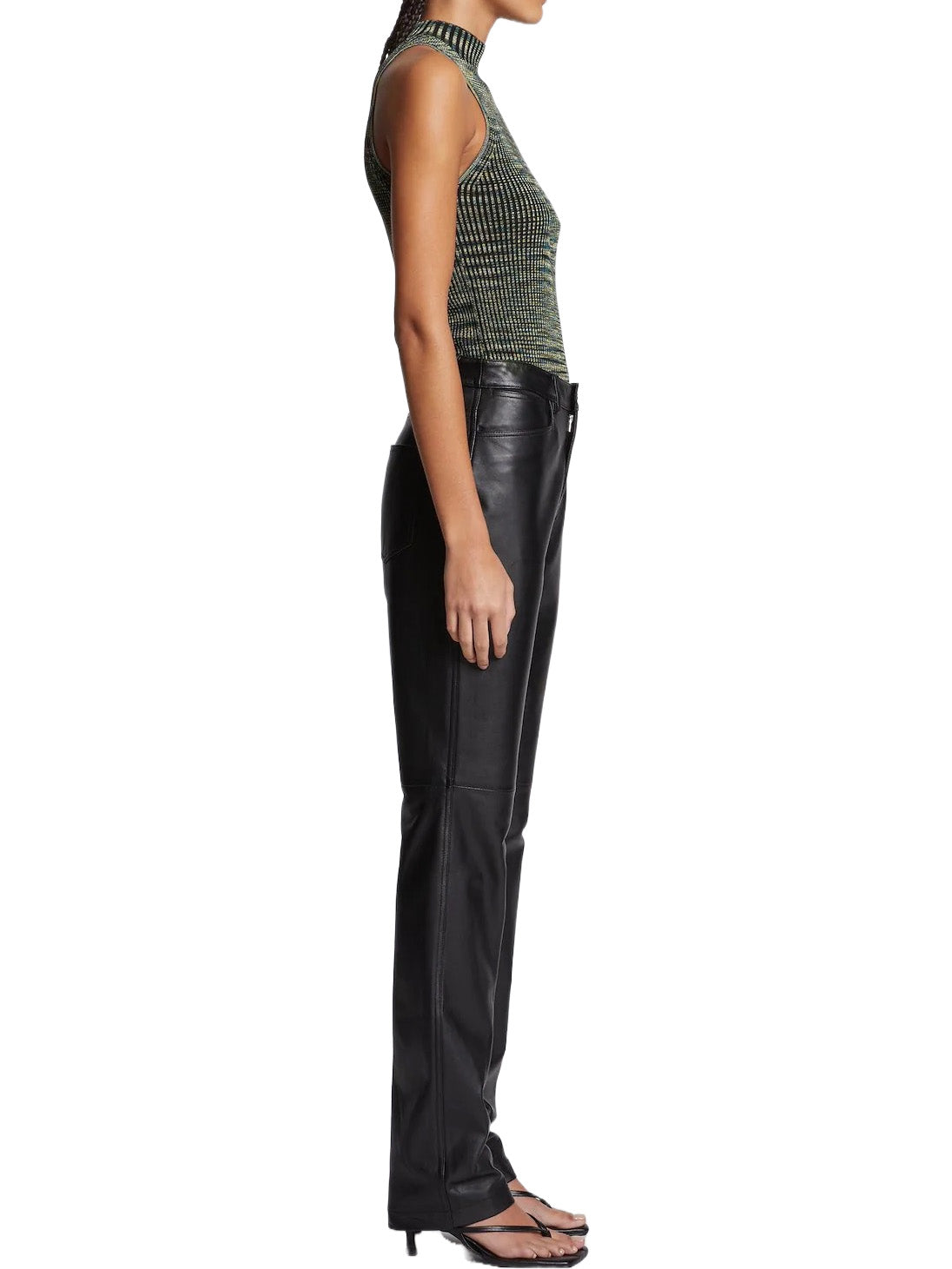 Space Dye Rib Knit Tank Top