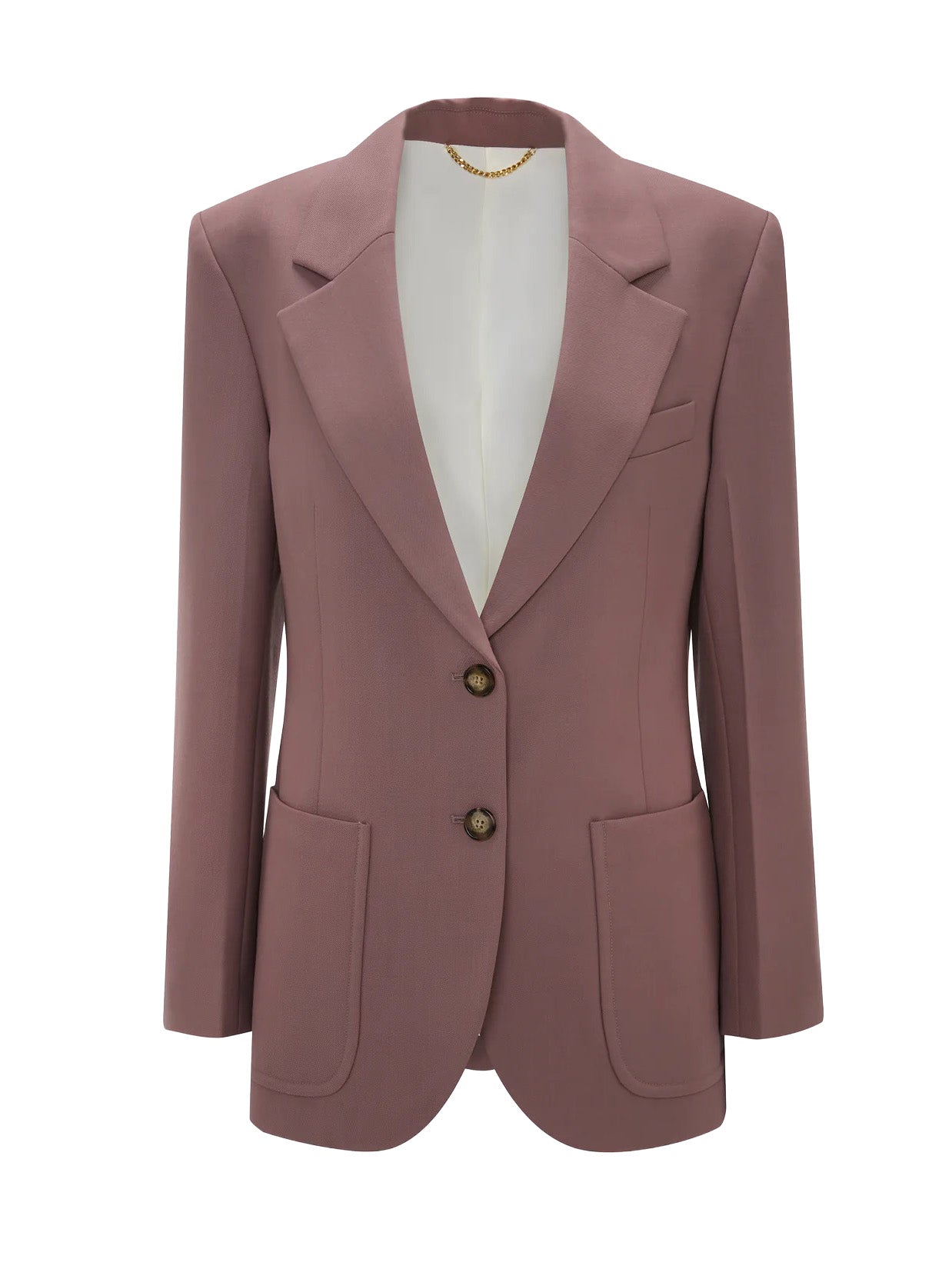 Patch Pocket Jacket in Mauve