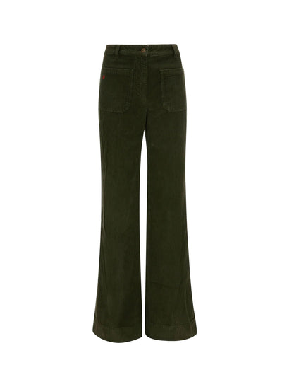 Alina Corduroy Jean in Khaki