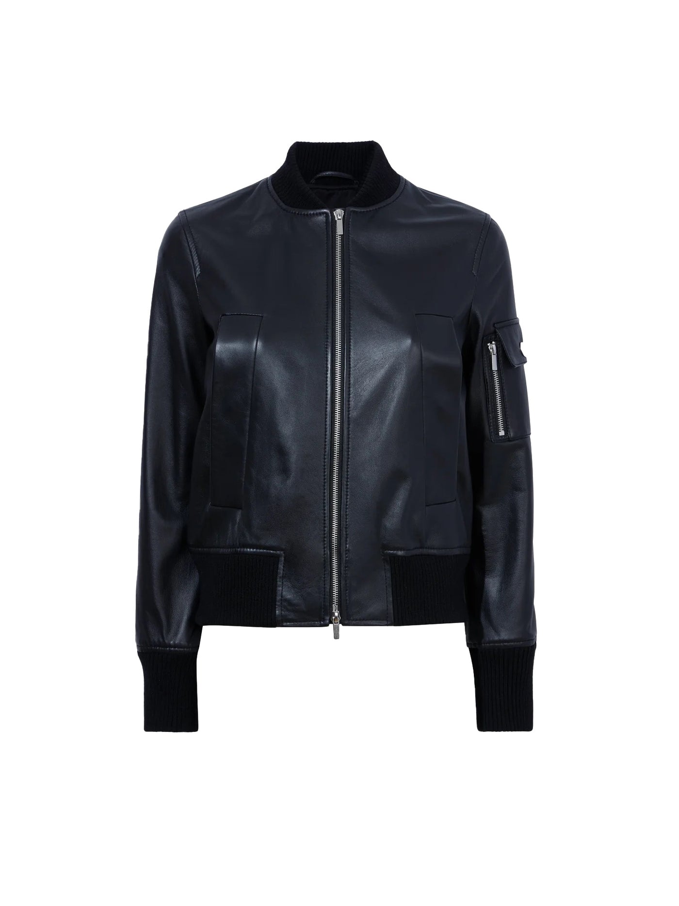 Mika Bomber Jacket in Lightweight Leather