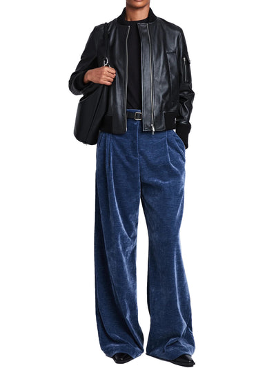 Mika Bomber Jacket in Lightweight Leather