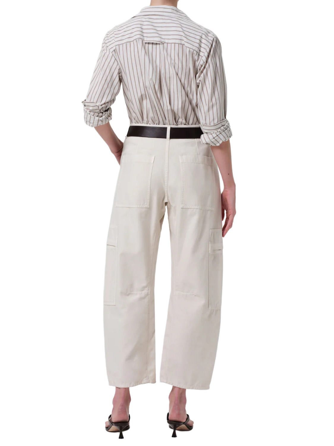 Marcelle Low Slung Easy Cargo In Almondette