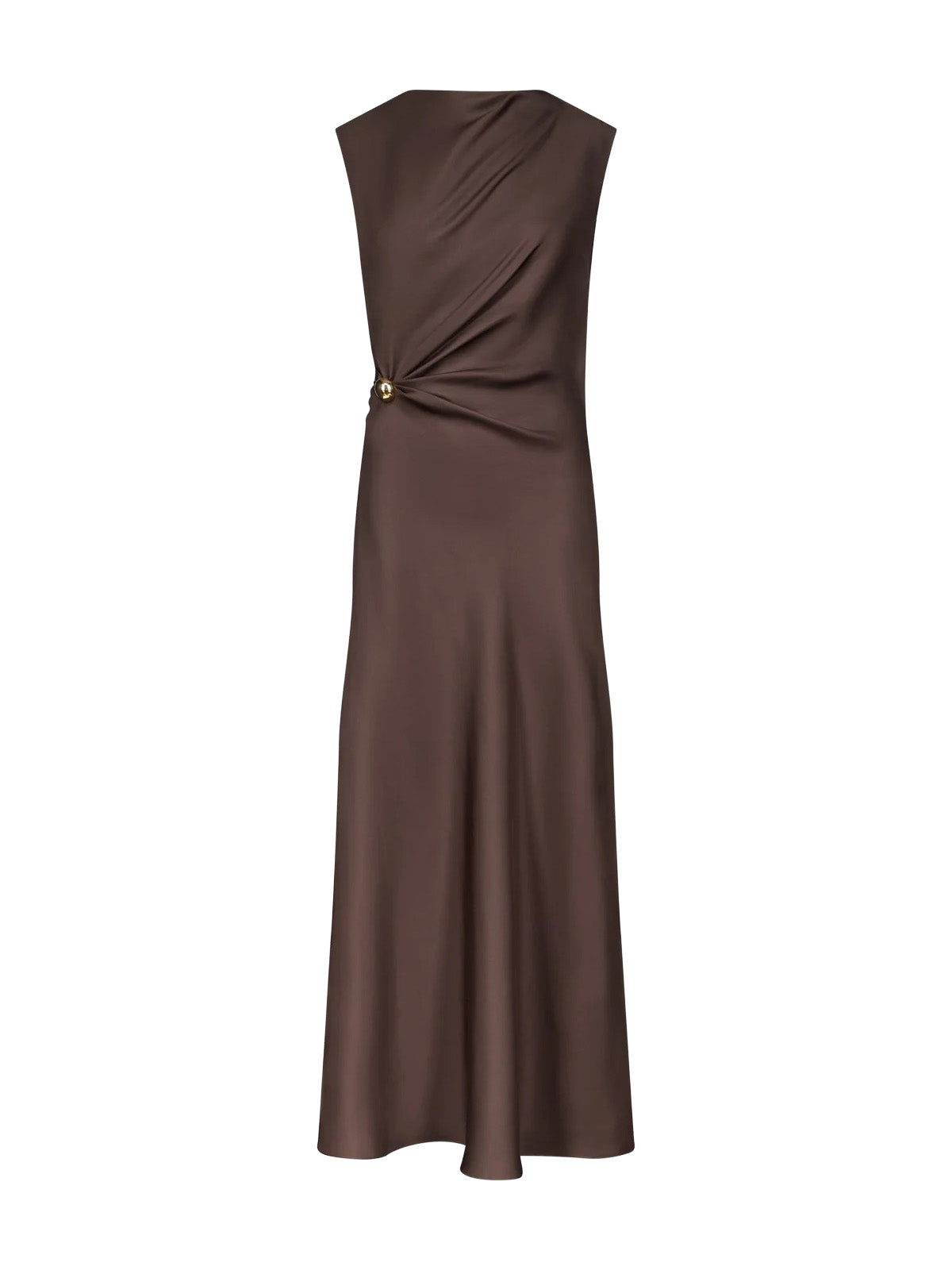 ROAN Draped Metal Ornament Dress