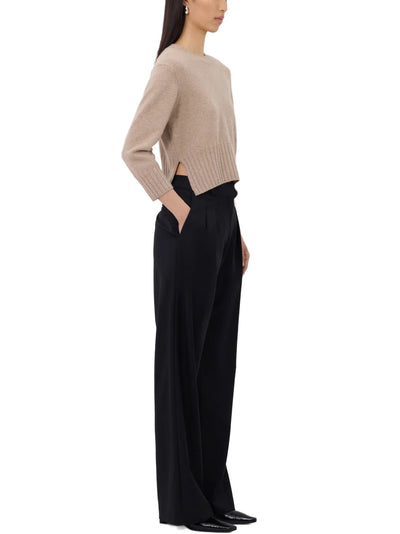 MORA LDS Cropped Cashmere Sweater