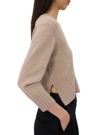 MORA LDS Cropped Cashmere Sweater