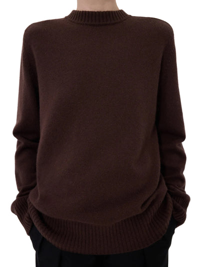 BALTRA LDS Cashmere Sweater in Brown