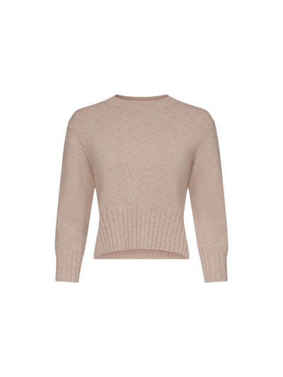 MORA LDS Cropped Cashmere Sweater