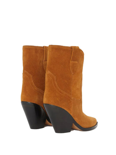 Leyane Boots in Cognac