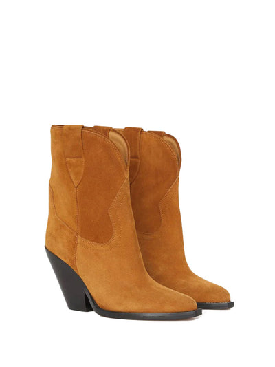 Leyane Boots in Cognac