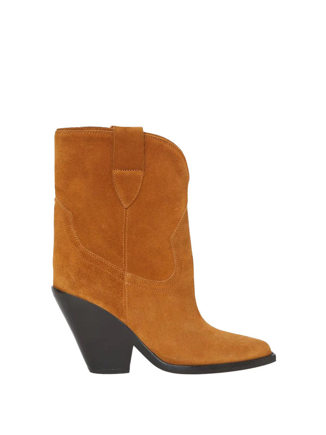 Leyane Boots in Cognac