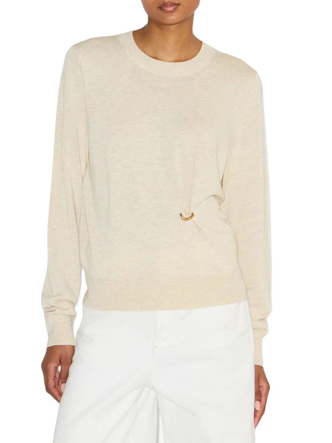 Cosima Draped Knit Sweater
