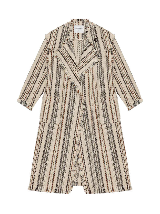 Inita Long Striped Coat
