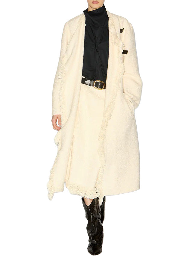 Gameia Coat in Ecru
