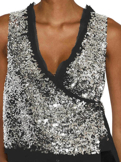 Tahina Sequined Vest