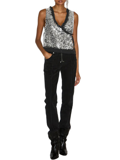 Tahina Sequined Vest