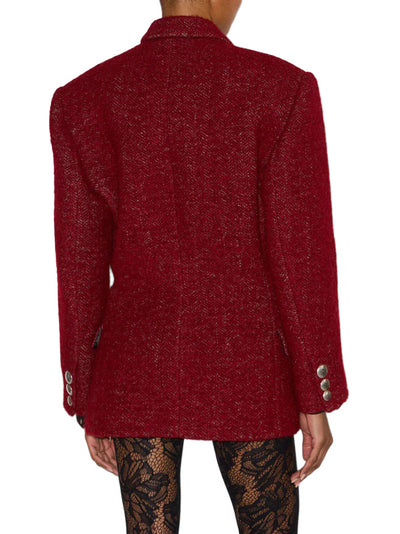 Gallie Jacket in Deep Red