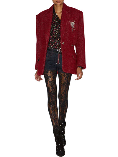 Gallie Jacket in Deep Red