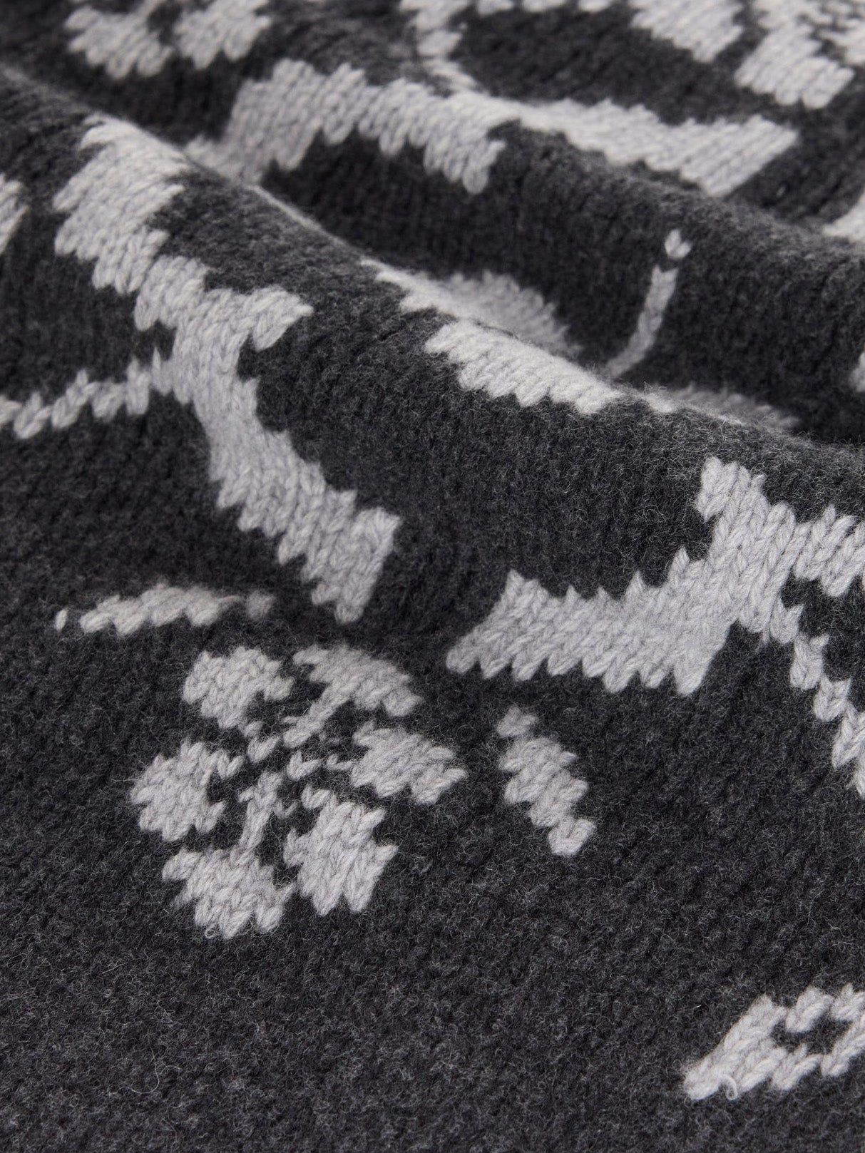 Georgia Sweater in Charcoal Combo