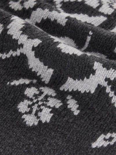 Georgia Sweater in Charcoal Combo