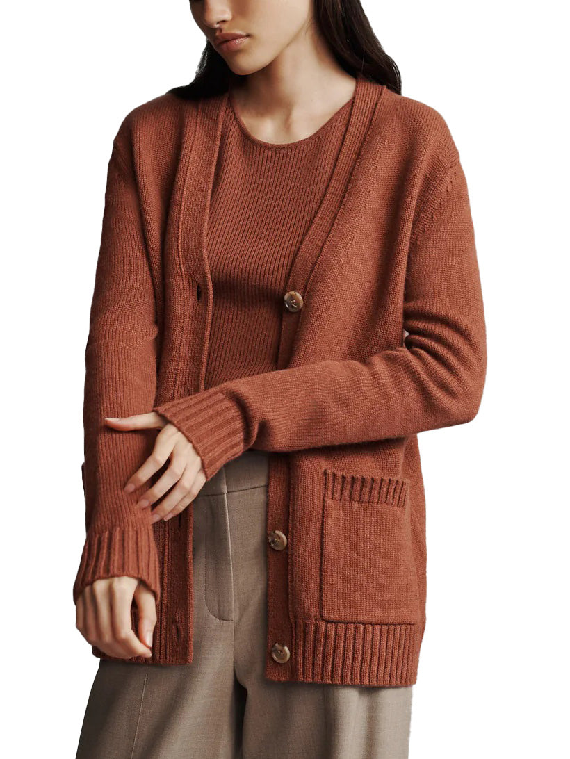 Phoebe Cardi Warm Brick