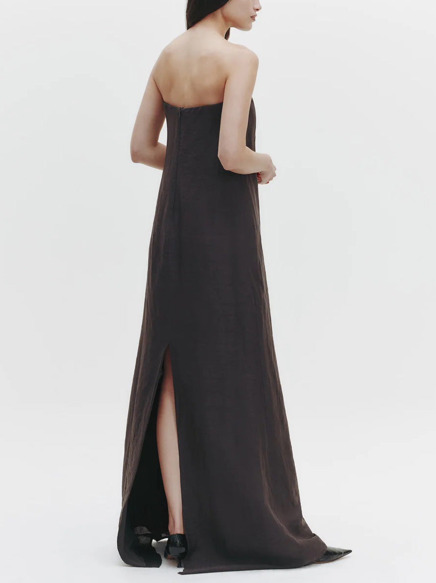 Carolyn's Gown in Delave Linen