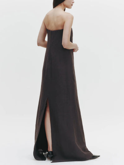 Carolyn's Gown in Delave Linen