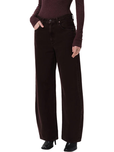 Low Curve Jean in Sloe Berry
