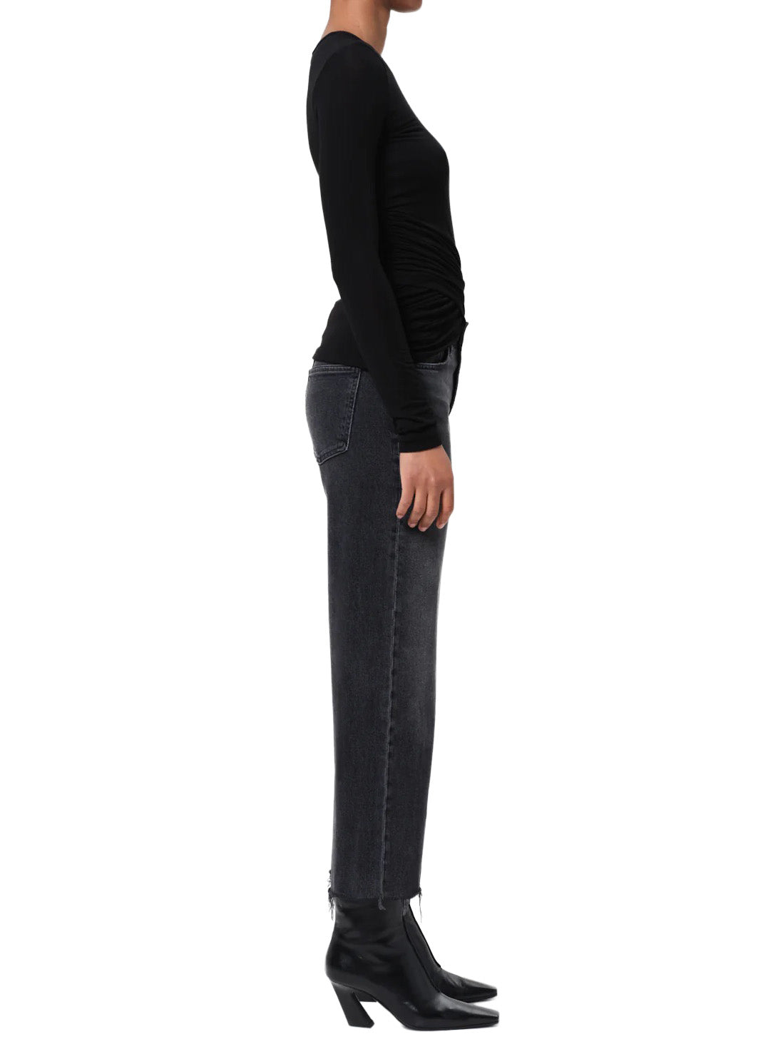 Harper Crop Jean in Radius