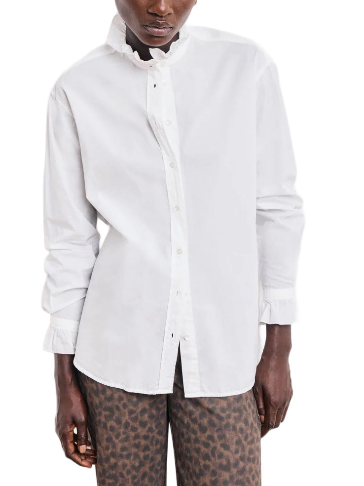 Chana Woman Woven Shirt in White