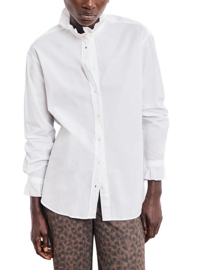 Chana Woman Woven Shirt in White