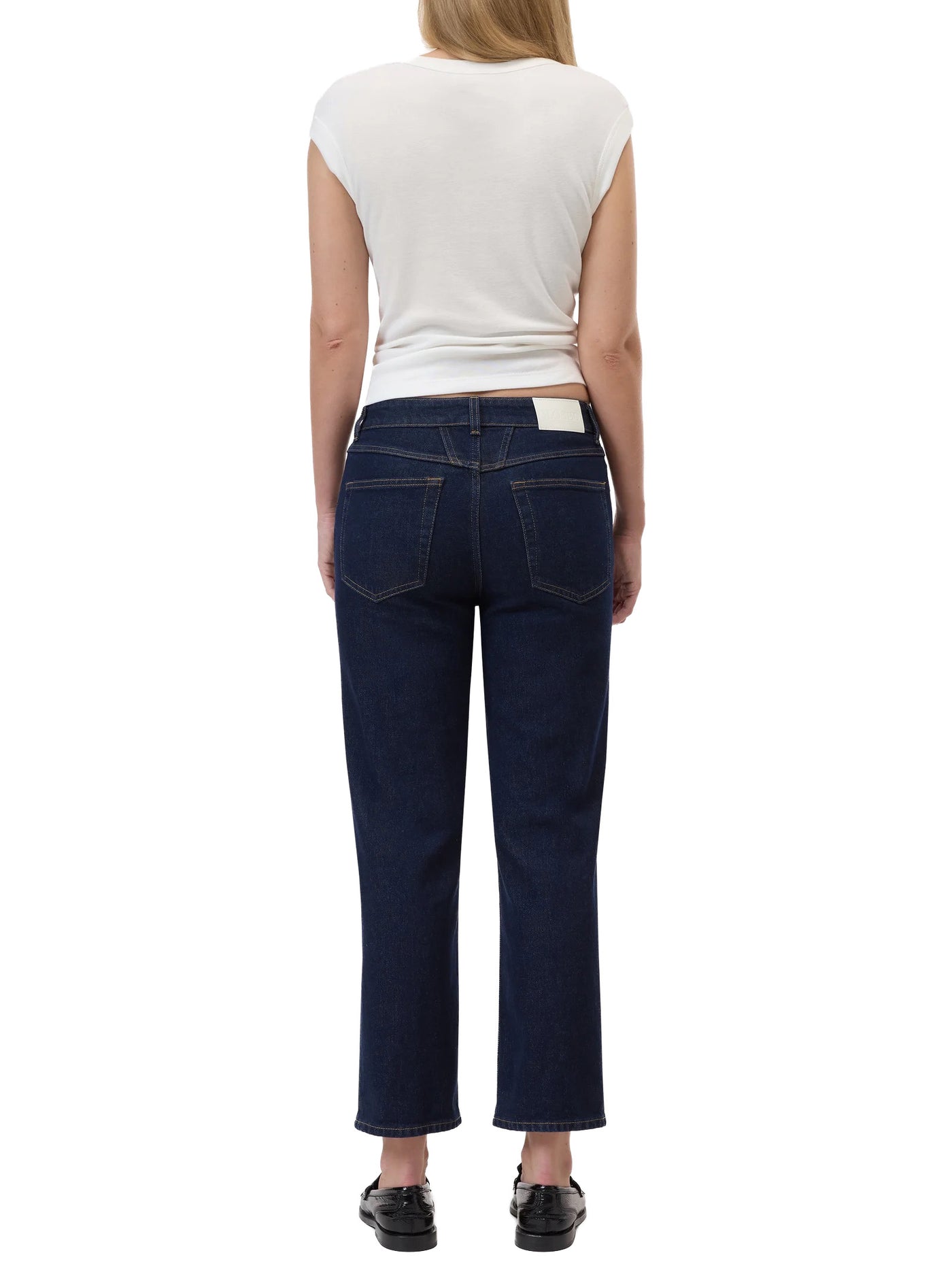 Milo Straight Jean in Dark Blue