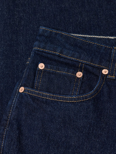 Milo Straight Jean in Dark Blue