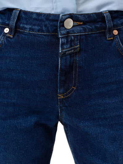 Junna Straight Jeans in Dark Blue