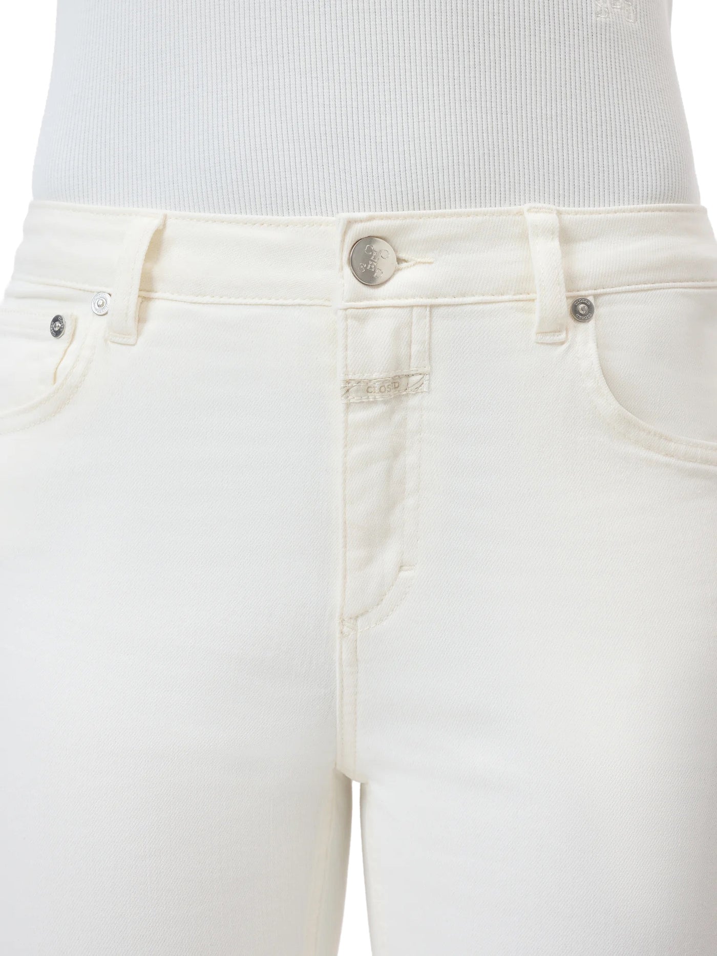 Jovanna Flared Jeans in Ivory