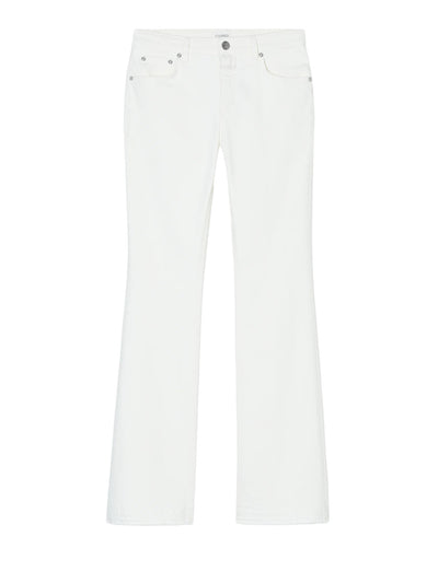 Jovanna Flared Jeans in Ivory