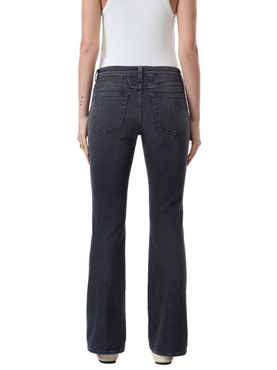Jovanna Flared Jeans in Dark Grey