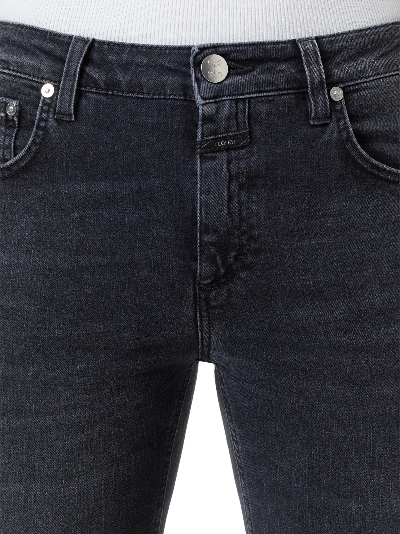 Jovanna Flared Jeans in Dark Grey