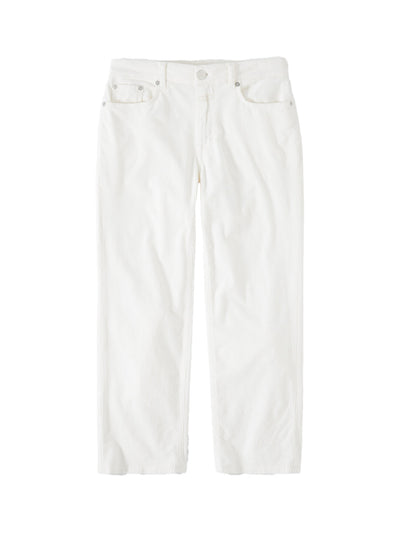 Corduroy Pants Style Milo in Ivory