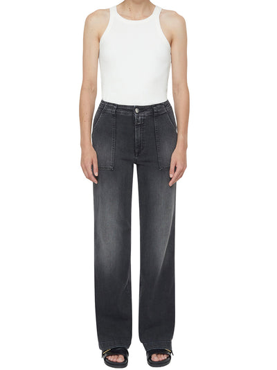 Aria Denim in Dark Grey