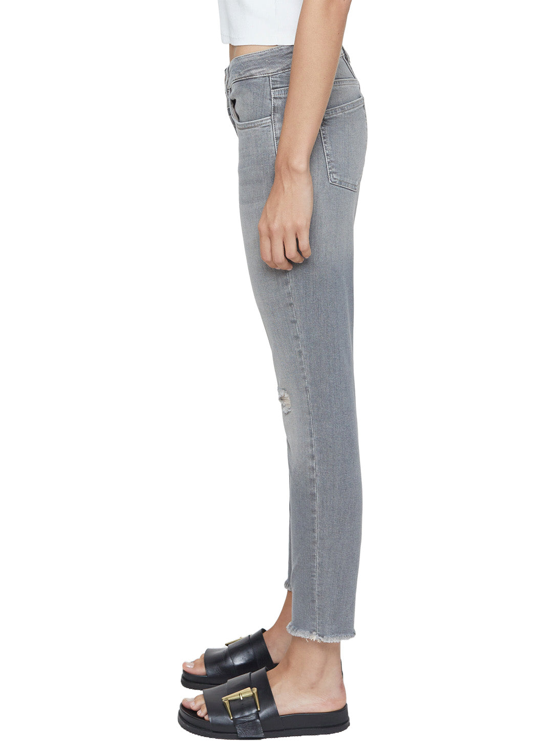 Baker Denim in Mid Grey