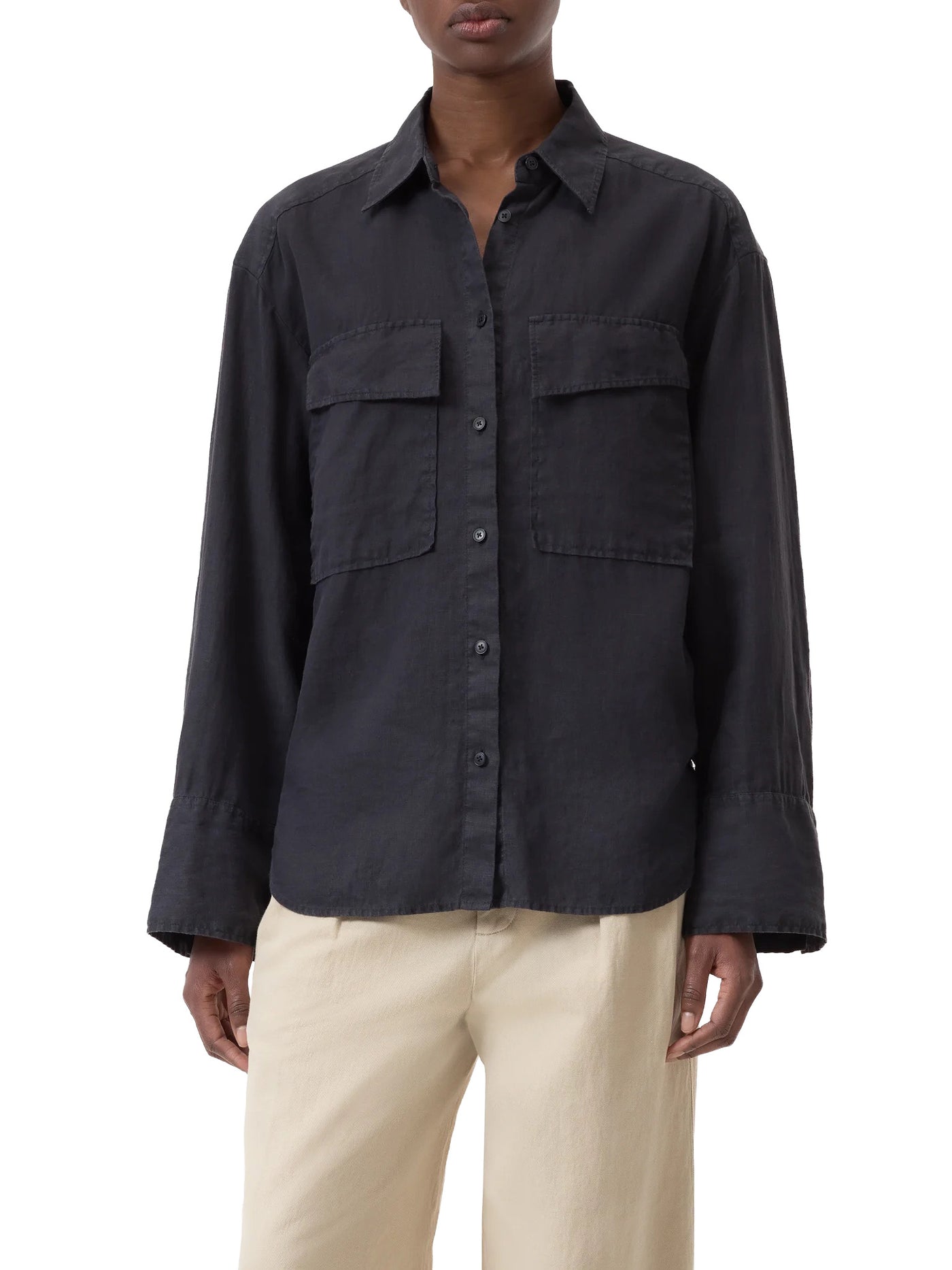 Shirt Blouse in Linen