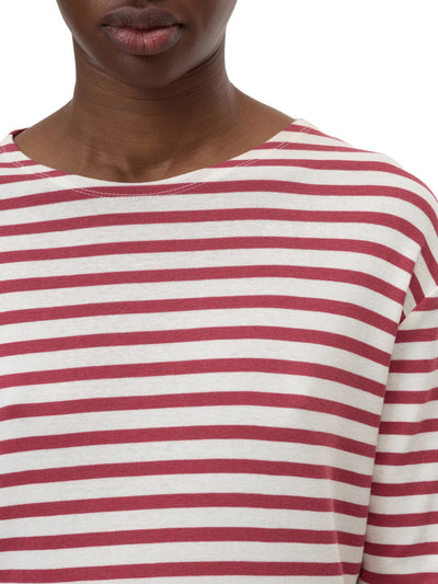 Basic Longsleeve in Cherry Red