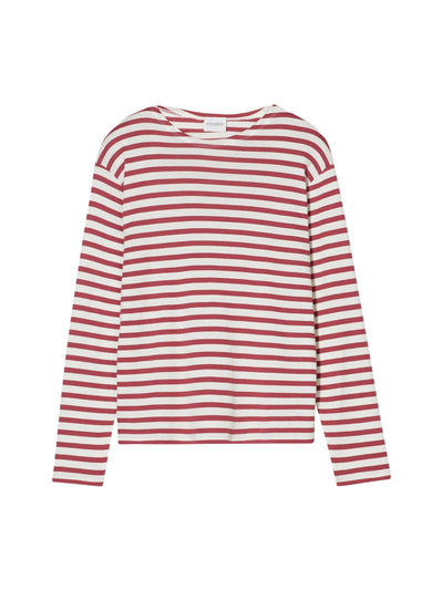 Basic Longsleeve in Cherry Red