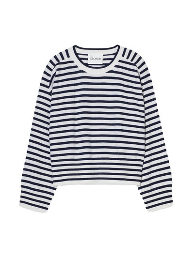 Striped Crew Neck Long Sleeve